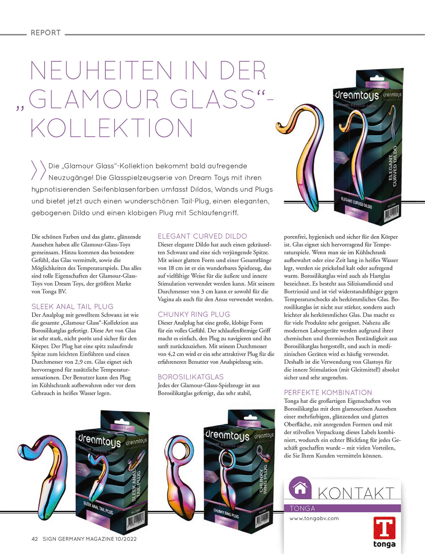 2022-10 Sign DE - Dream Toys Glamour Glass